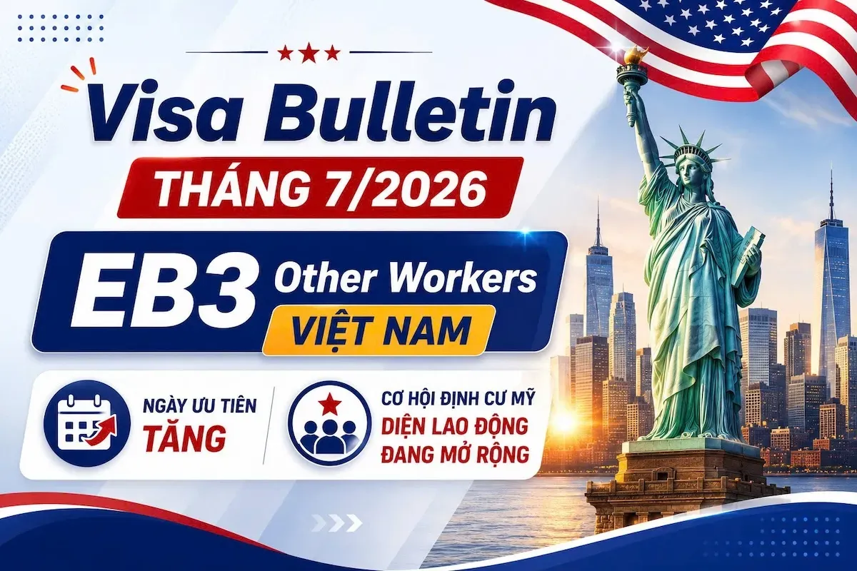 Visa Bulletin Tháng 7/2026 – EB3 Other Workers