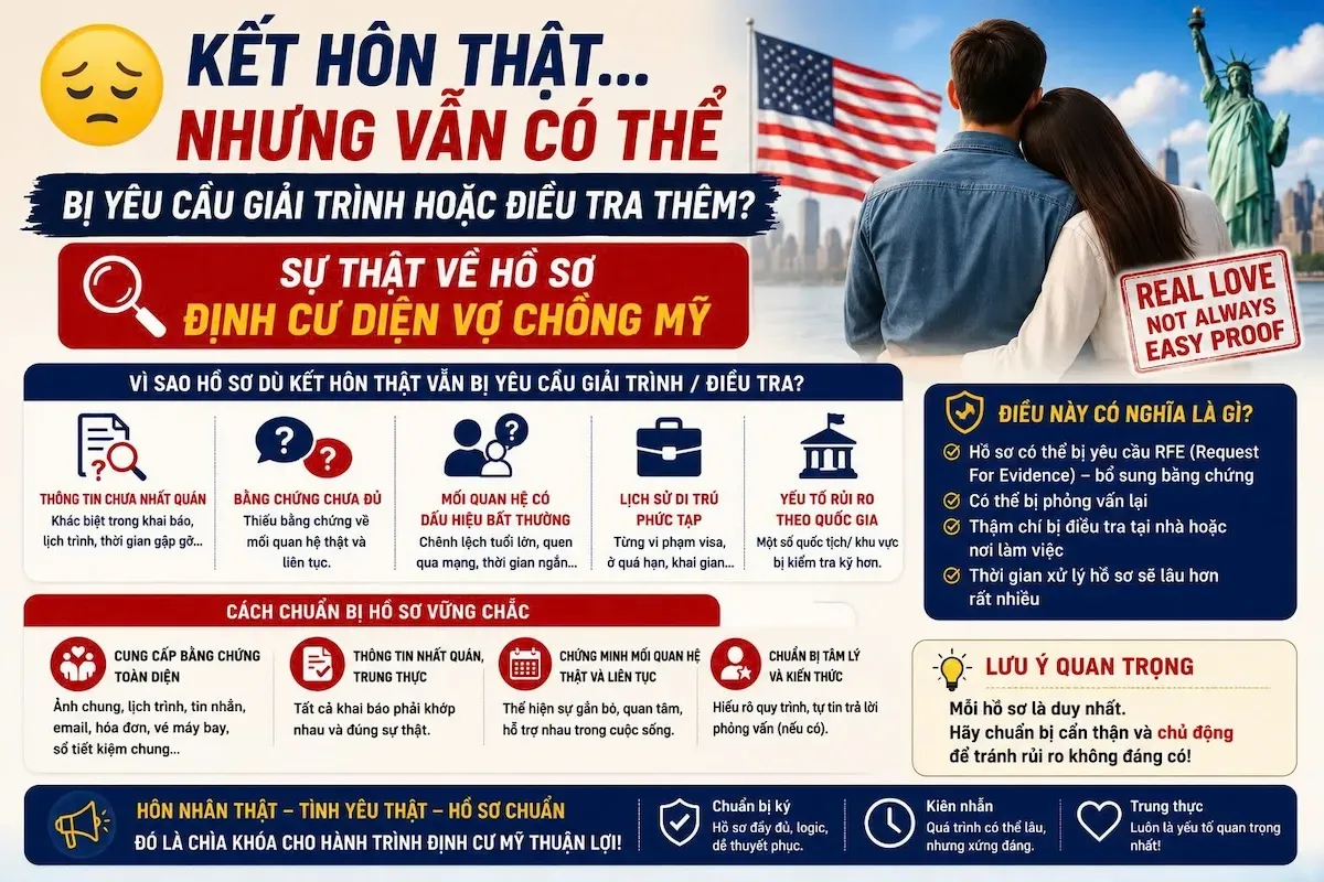 Kết Hôn Thật Vẫn Bị Nghi Kết Hôn Giả? Hướng Dẫn Xử Lý 2026