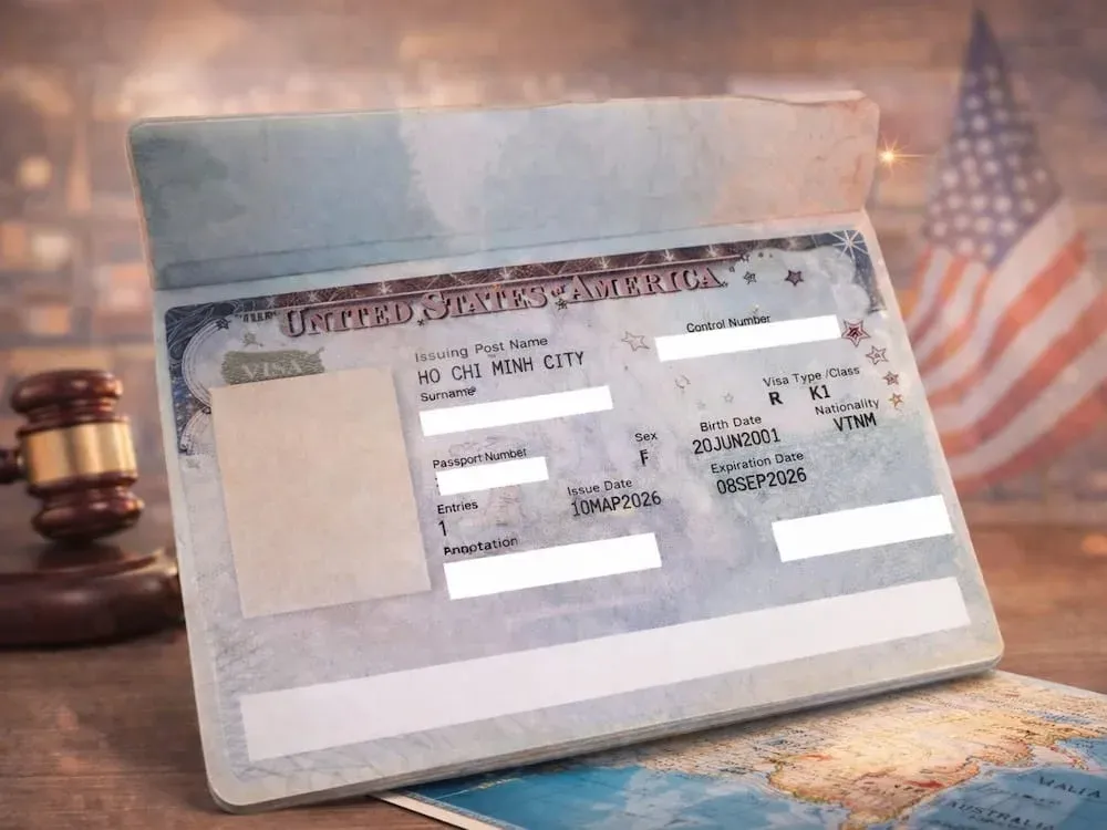 Visa Hôn Phu/Hôn Thê Mỹ K1 2026: Câu Chuyện Thành Công Của V.T.T. Trinh