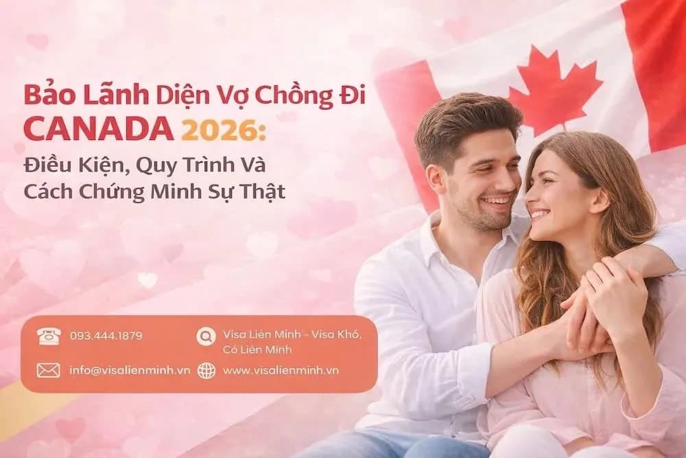 Bảo Lãnh Vợ Chồng Đi Canada 2026: Điều Kiện Và Quy Trình