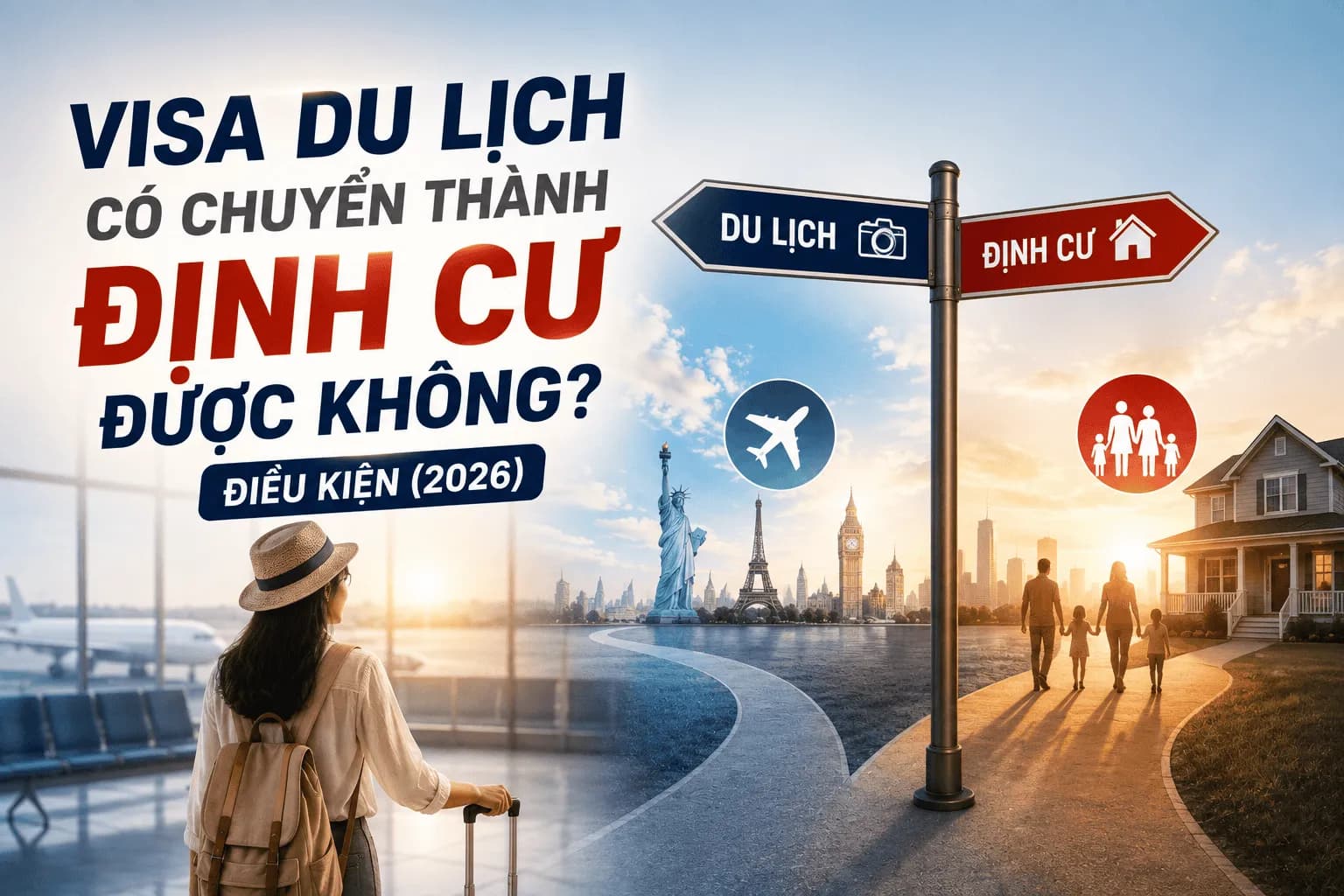 Visa Du Lịch Có Chuyển Thành Định Cư Được Không? Điều Kiện (2026)