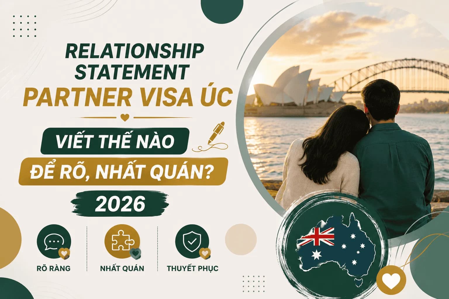 Relationship Statement Partner Visa Úc: Viết Thế Nào Để Rõ, Nhất Quán? 2026