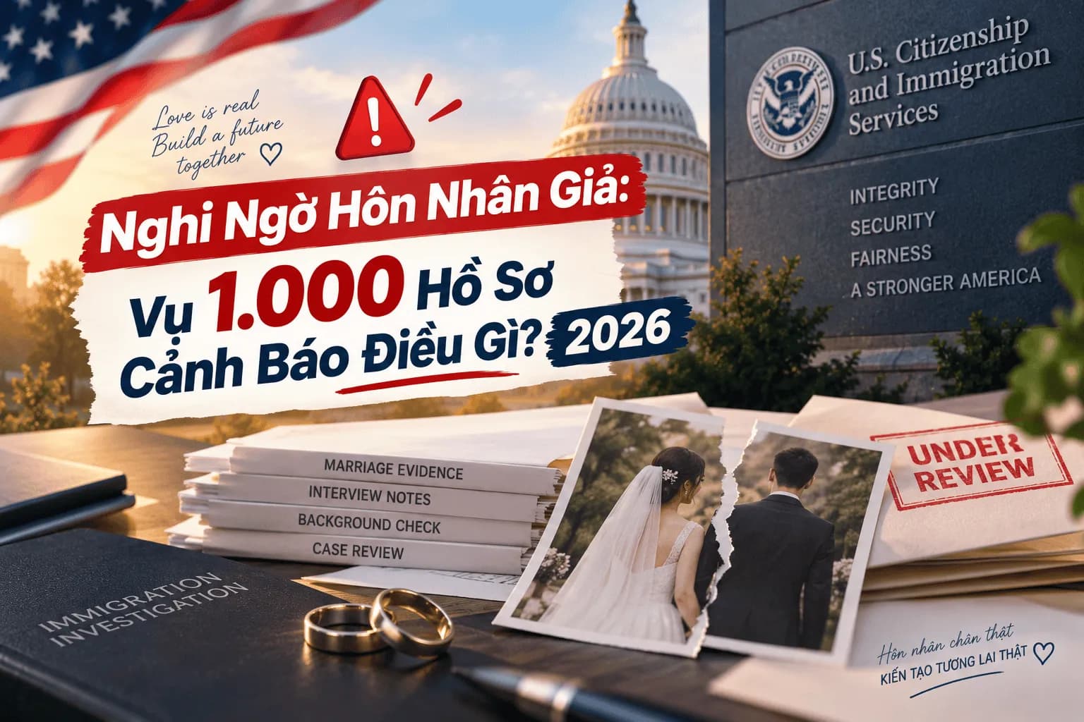 Nghi Ngờ Hôn Nhân Giả: Vụ 1.000 Hồ Sơ Cảnh Báo Điều Gì? 2026