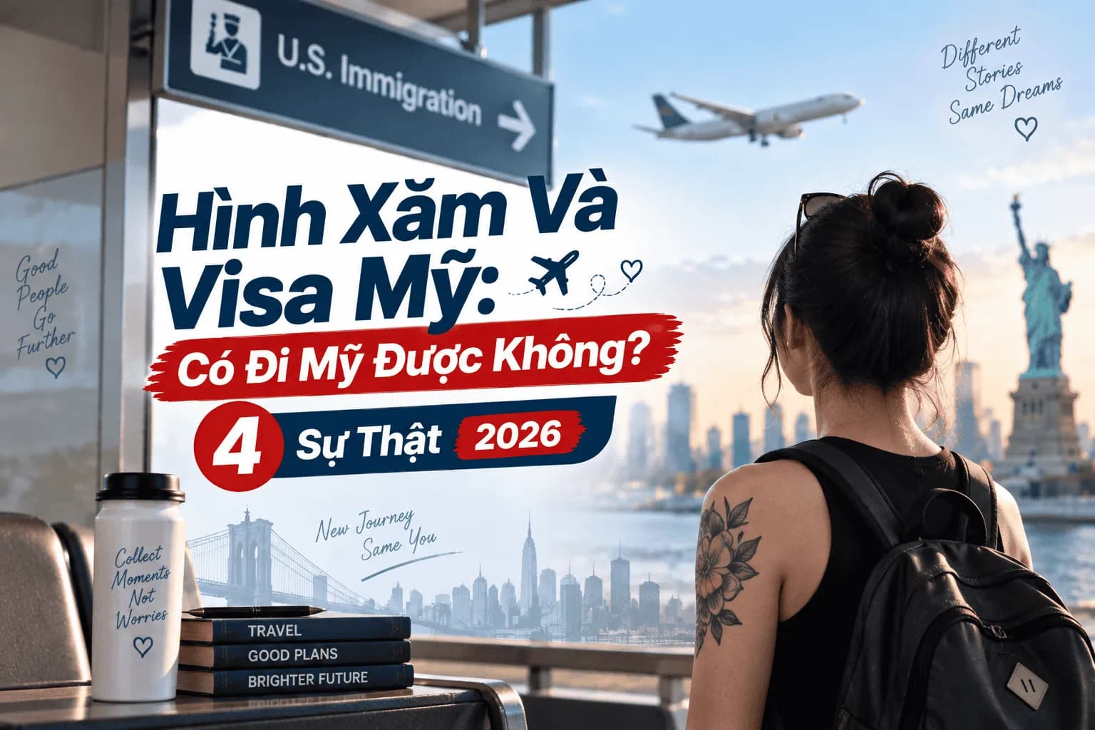 Hình Xăm Và Visa Mỹ: Có Đi Mỹ Được Không? 4 Sự Thật 2026