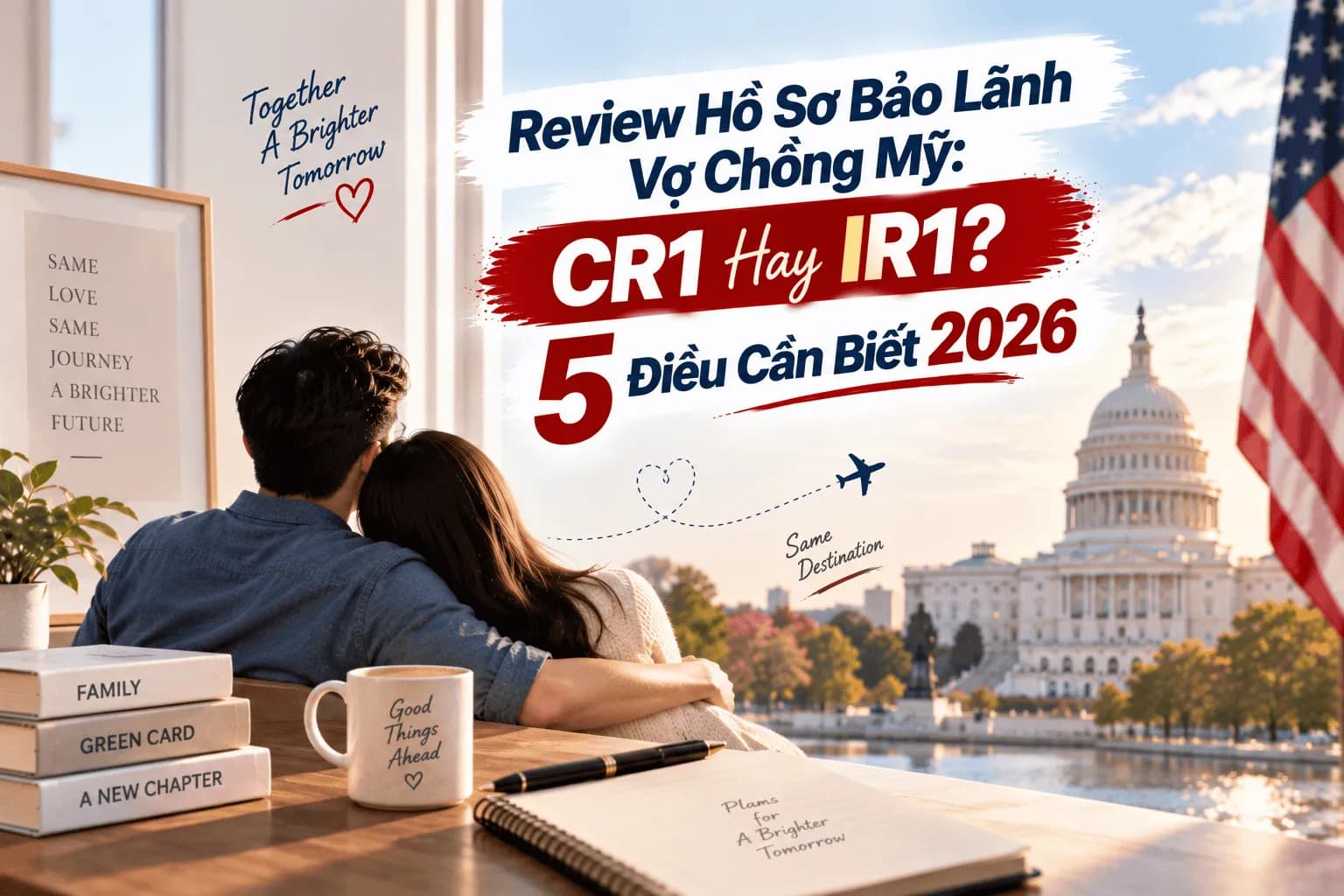 Review Hồ Sơ Bảo Lãnh Vợ Chồng Mỹ: CR1 Hay IR1? 5 Điều Cần Biết 2026