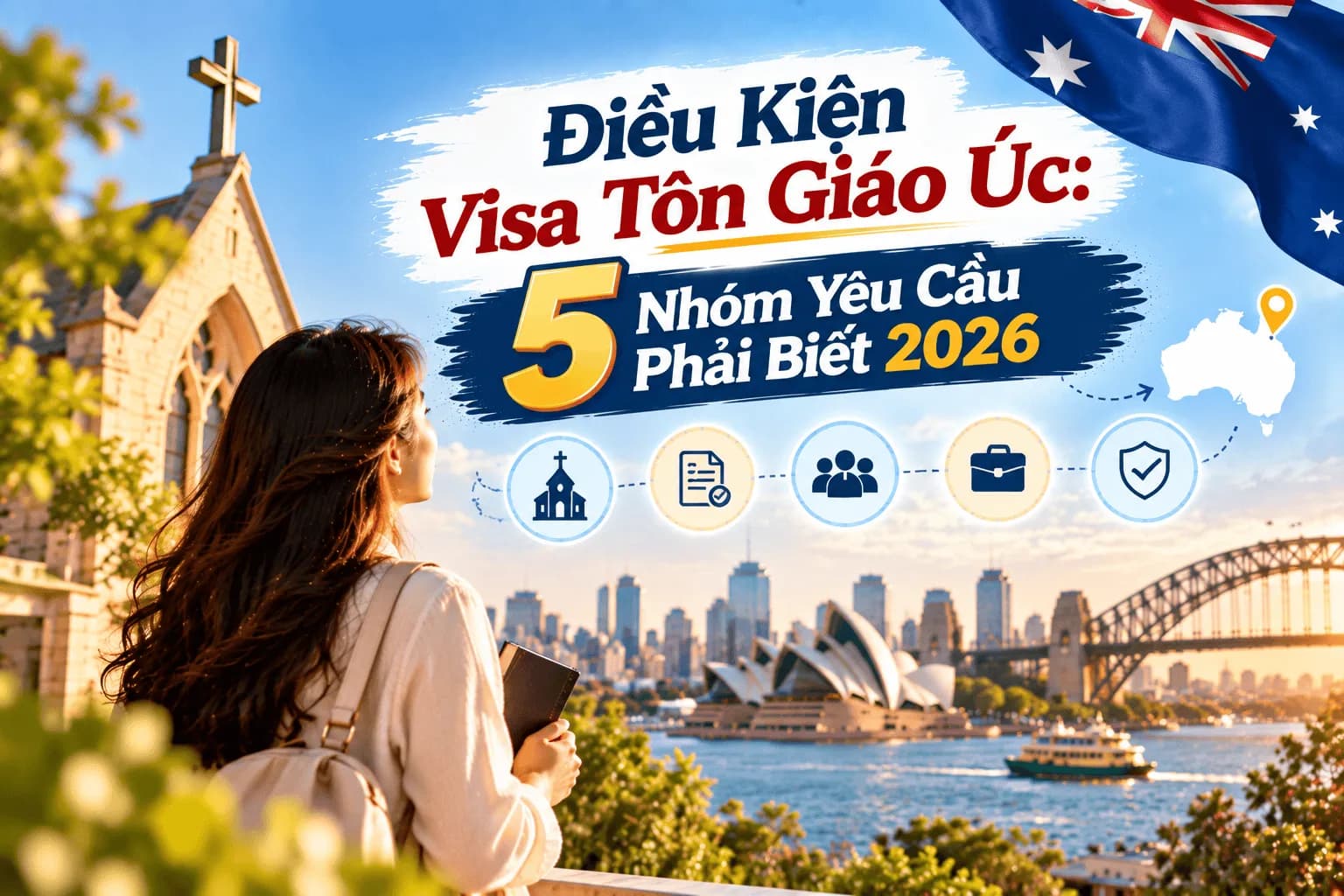 Điều Kiện Visa Tôn Giáo Úc: 5 Nhóm Yêu Cầu Phải Biết 2026
