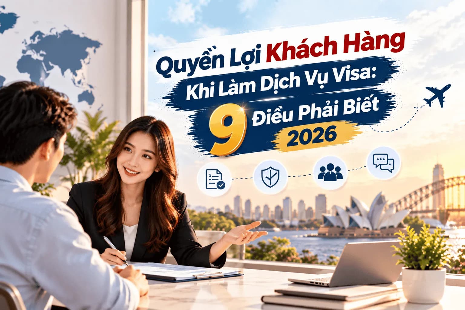Quyền Lợi Khách Hàng Khi Làm Dịch Vụ Visa: 9 Điều Phải Biết 2026