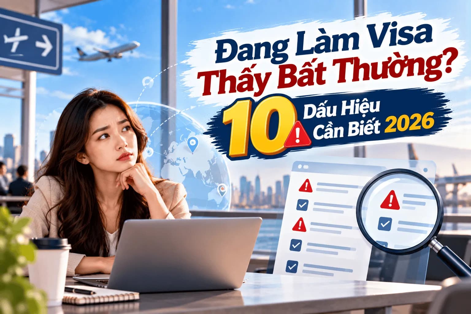 Đang Làm Visa Thấy Bất Thường? 10 Dấu Hiệu Cần Biết 2026