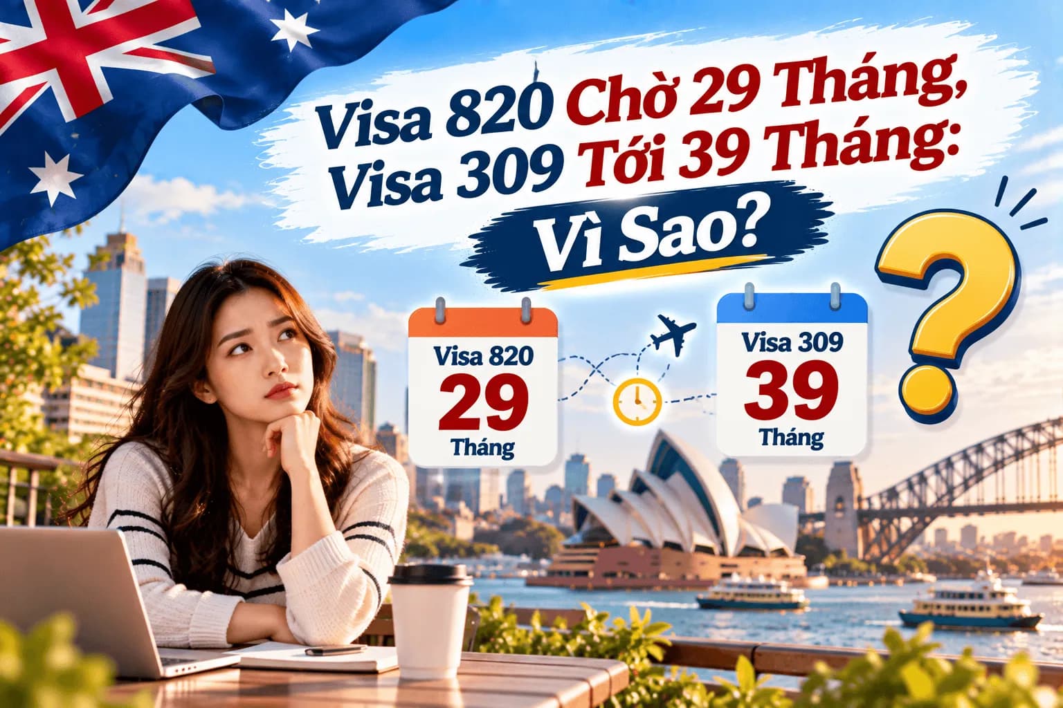 Visa 820 Chờ 29 Tháng, Visa 309 Tới 39 Tháng: Vì Sao?