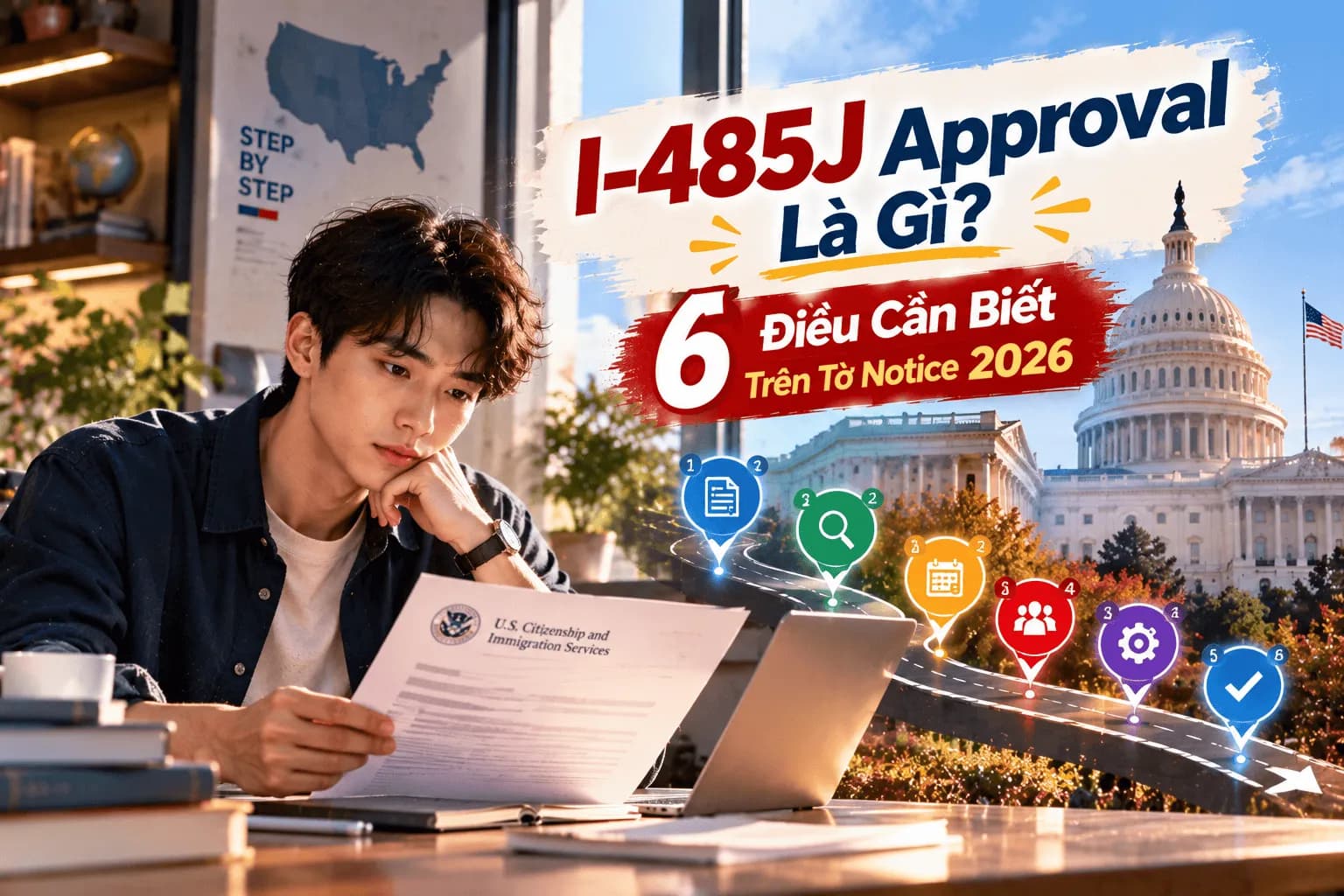 I-485J Approval Là Gì? 6 Điều Cần Biết Trên Tờ Notice 2026