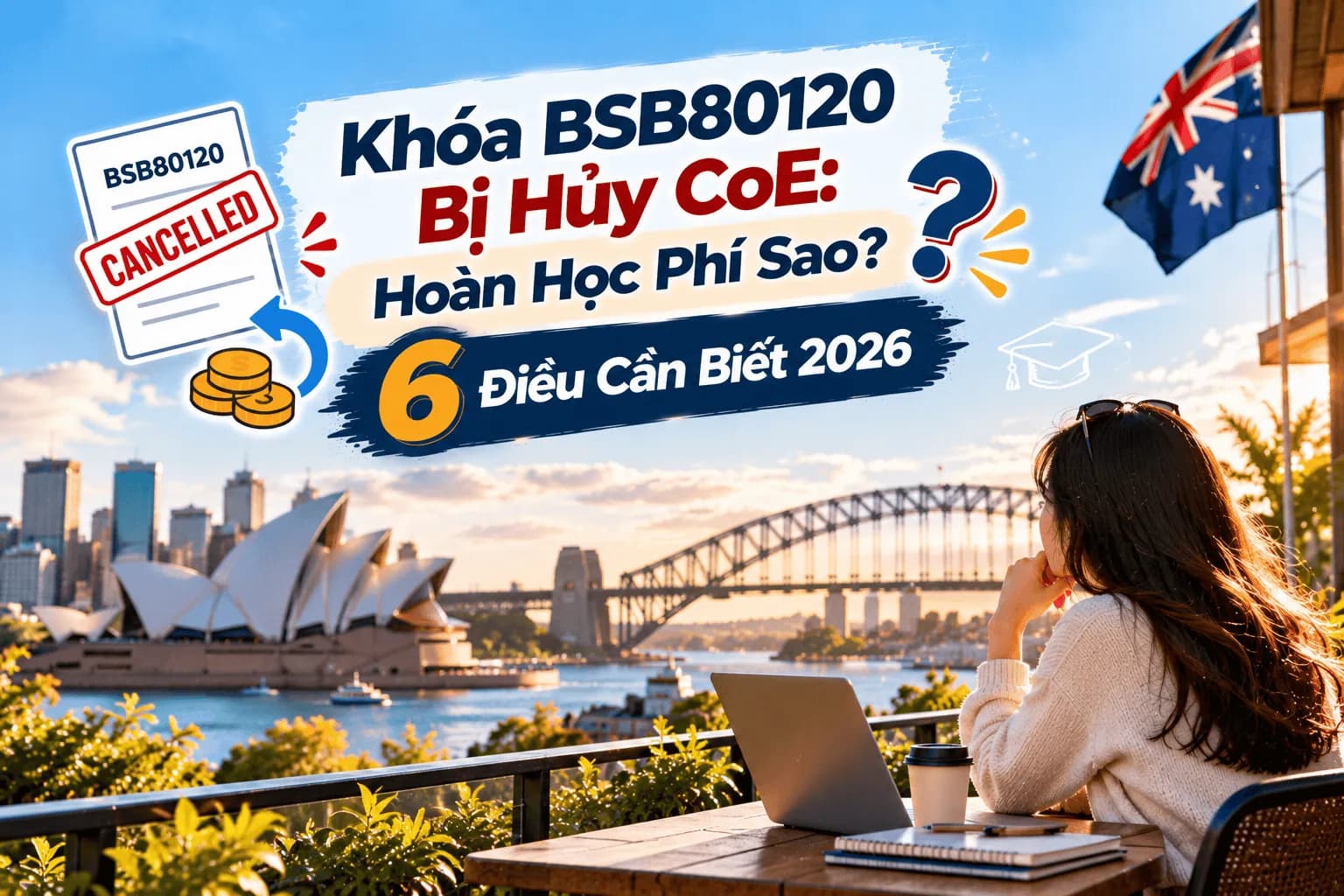 Khóa BSB80120 Bị Hủy CoE: Hoàn Học Phí Sao? 6 Điều Cần Biết 2026