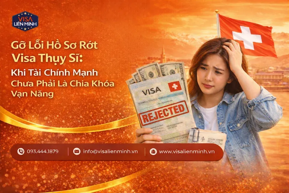Gỡ Lỗi Hồ Sơ Rớt Visa Thụy Sĩ: Khi Tài Chính Mạnh Chưa Phải Là Chìa Khóa Vạn Năng